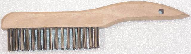 Forester 10 Wire Brush W/ Metal Scraper - Forester Shop